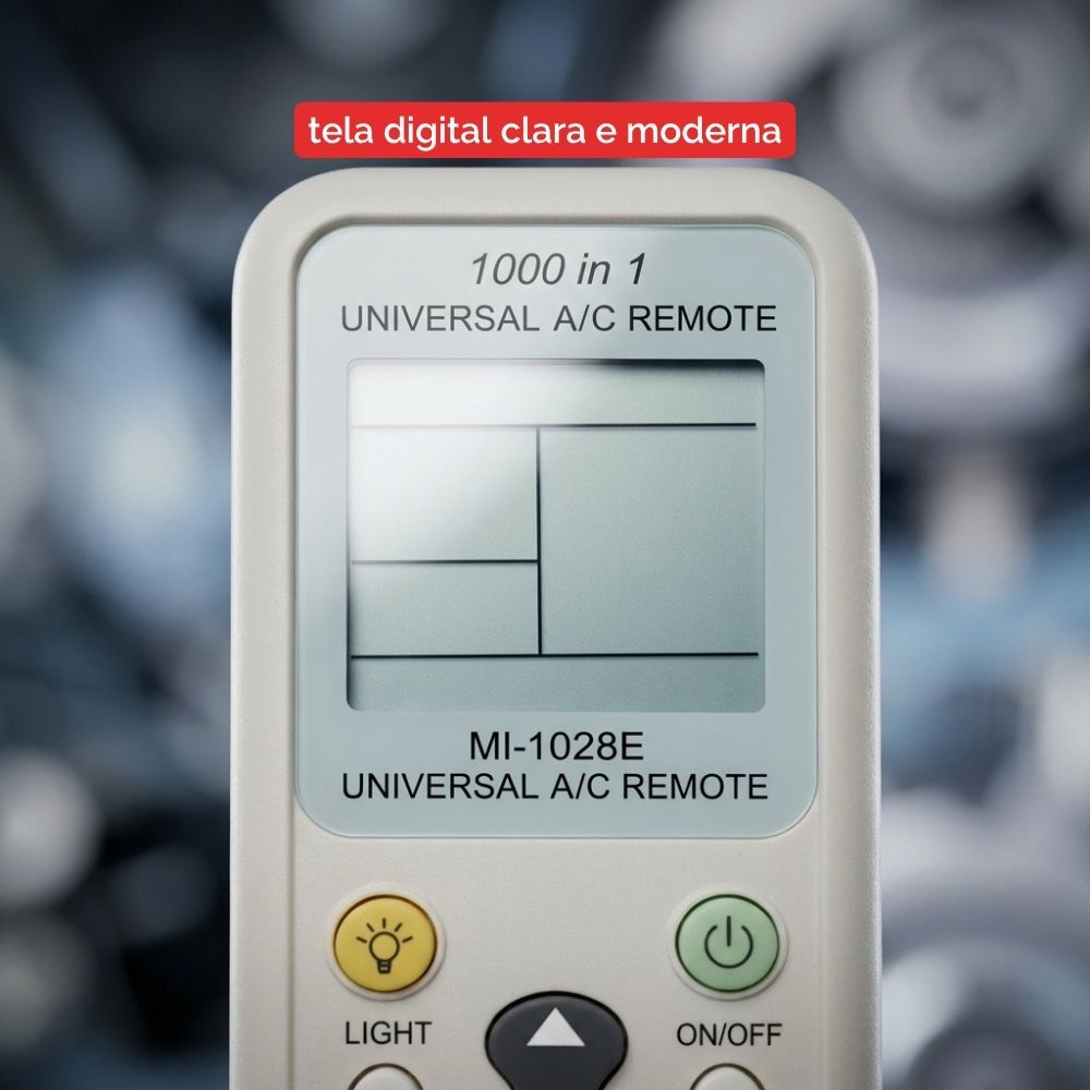 Controle Remoto Universal para Ar-Condicionado Multideia