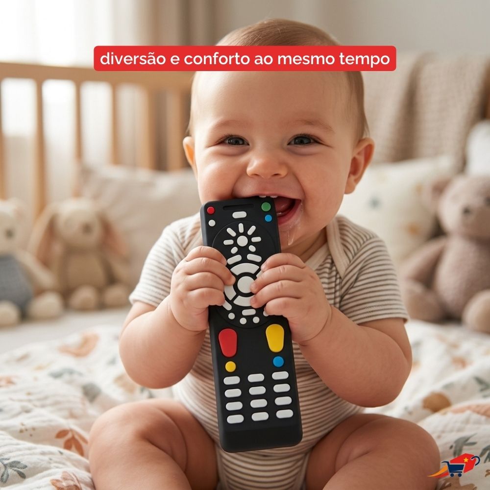 Mordedor Baby Bee Controle Remoto para Bebê
